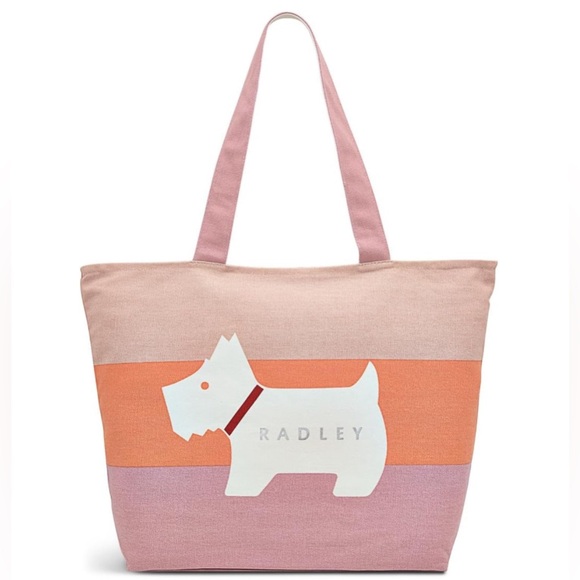 RADLEY LONDON Handbags - 🐕🐾🐾RADLEY London Heritage Dog Stripe - Responsible - Large Ziptop Tote B…